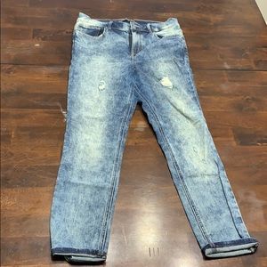 Acid wash Express jeans